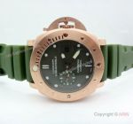 Replica Panerai Luminor Submersible Green Face Automatic Watch